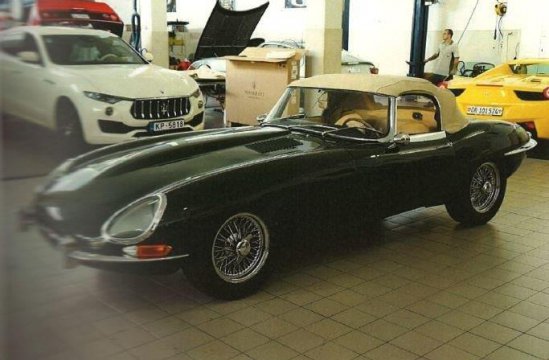 JAGUAR TYPE E CABRIOLET SERIE 1 3.8